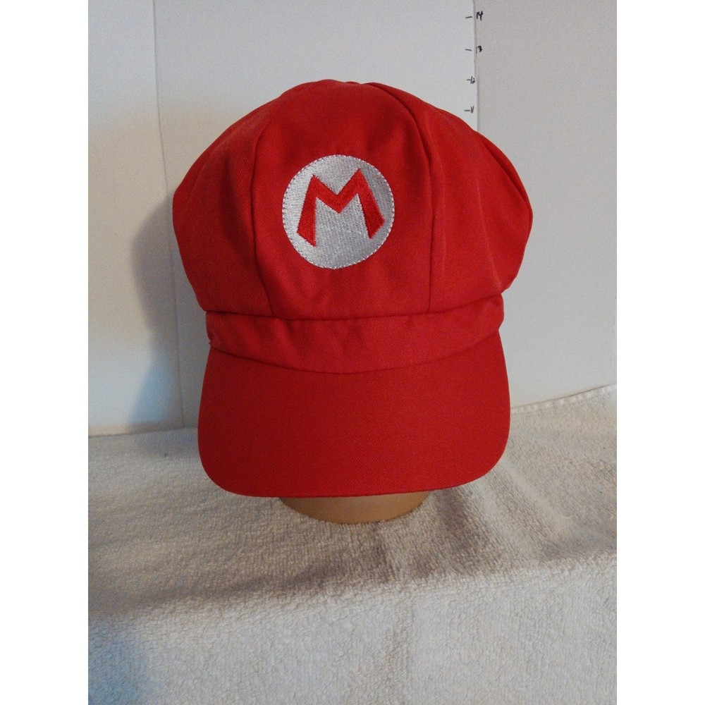 Super Mario costume hat